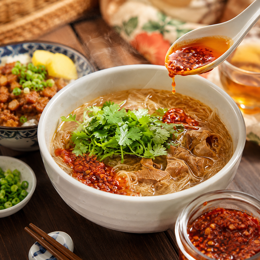 麻辣麺線（マーラーめんせん）